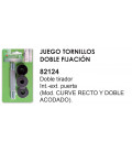 Tirador acodado desplazado