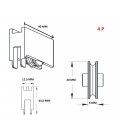 RODAMIENTO NYLON MOD 4P 2UDS