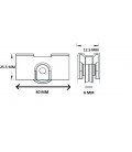 RODAMIENTO NYLON 4M