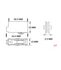 RODAMIENTO NYLON MOD 2P 2UDS