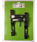 Manilla recuperable con placa y proteccion de cilindro (Jgo de 2)