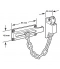 Cadena de seguridad con llave