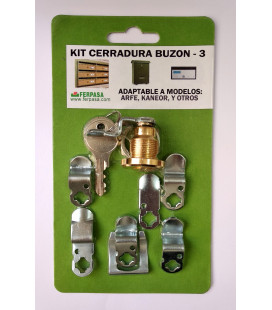 Kit Cerraduras Nº3 ORO