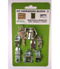 Kit Cerraduras Nº3 ORO