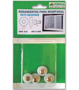 Rodamientos de Mampara Mod. Dux (4 Uds.)