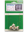 Rodamientos de Mampara Mod.Plain (4 Uds.)