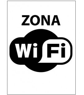 CARTEL ZONA WIFI