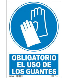 Cartel Distancia seguridad 1m