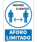 Cartel obligatorio control temperatura