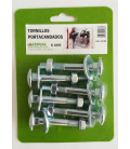 Tornillos Portacandados Pack 6