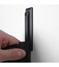 SOPORTE PARED C/CINTA EXTENSIBLE NEGRA