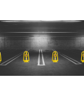 Valla de parking con cerradura termolacada EASY-PROMO