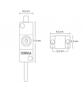 Pasador Seguridad C/Llave SOLID