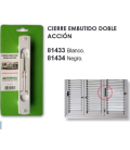 CIERRE EMBUTIDO DOBLE ACCION