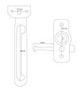 Retenedor con llave Mod. Retainlock