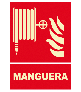 CARTEL MANGUERA INCENCIO