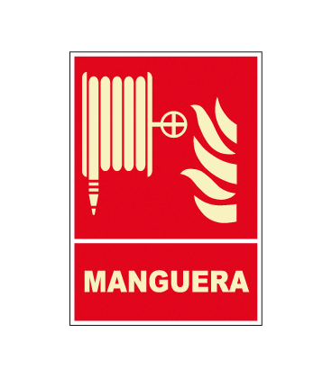 CARTEL MANGUERA INCENCIO