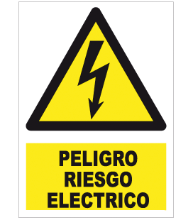 CARTEL RIESGO ELECTRICO