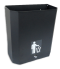 PAPELERA EXAGONAL CON CERRADURA