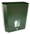 PAPELERA EXAGONAL CON CERRADURA