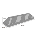 TOPE ESTACIONAMIENTO 600X120X100 PACK 2 UDS.