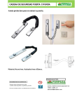 Cadena de seguridad con llave